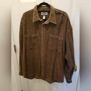 Corduroy Brown Jacket/Shirt